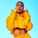 Hyper Pink Tiger & Eye Tattoo