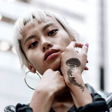 Black Jellyfish Tattoo