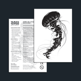 Black Jellyfish Tattoo