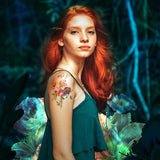 Flower Bouquet Temporary Tattoo