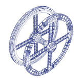 Space Station Temporary Tattoo