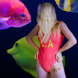 Watercolor Fish Temporary Tattoo