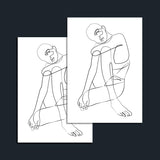 Woman I Temporary Tattoo