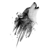 Wild Wolf Temporary Tattoo
