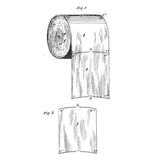 Toilet Paper Temporary Tattoo