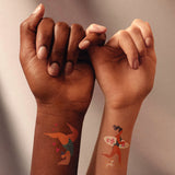 Girls in Motion Temporary Tattoo