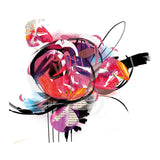 Abstract Flower Temporary Tattoo