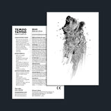 Bear Temporary Tattoo