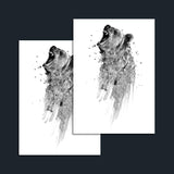 Bear Temporary Tattoo