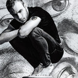 Dark Eye Temporary Tattoo