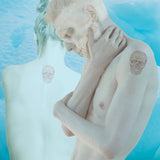 Dotted Skull Temporary Tattoo