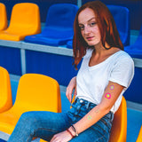 Paranoid Circles Temporary Tattoo