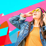 Pink Anemone Temporary Tattoo