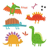 Funny Dinos Temporary Tattoo
