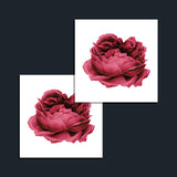 Red Rose Temporary Tattoo
