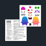 Create your Monster Temporary Tattoo