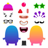 Create your Monster Temporary Tattoo