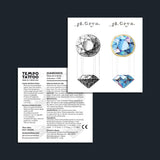 Diamonds Temporary Tattoo