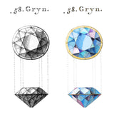 Diamonds Temporary Tattoo