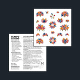 Miniature Flowers Temporary Tattoo