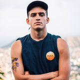 Snake with Flowers Tattoo