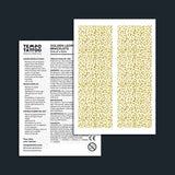 Golden Leopard Animal Print Tattoo