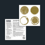 Tatuaje de Círculos Dorados