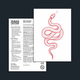Red Snake Tattoo