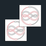 Tatuaje de Serpiente Infinita Ouroboros